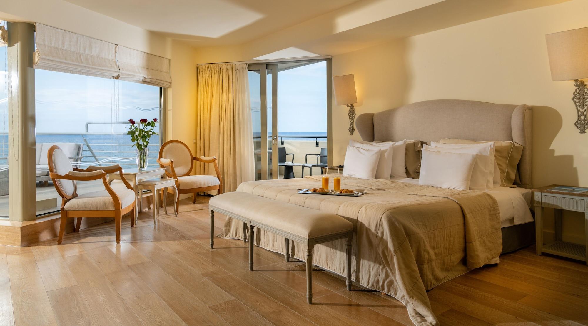 ホテル Aquila Porto Rethymno エクステリア 写真