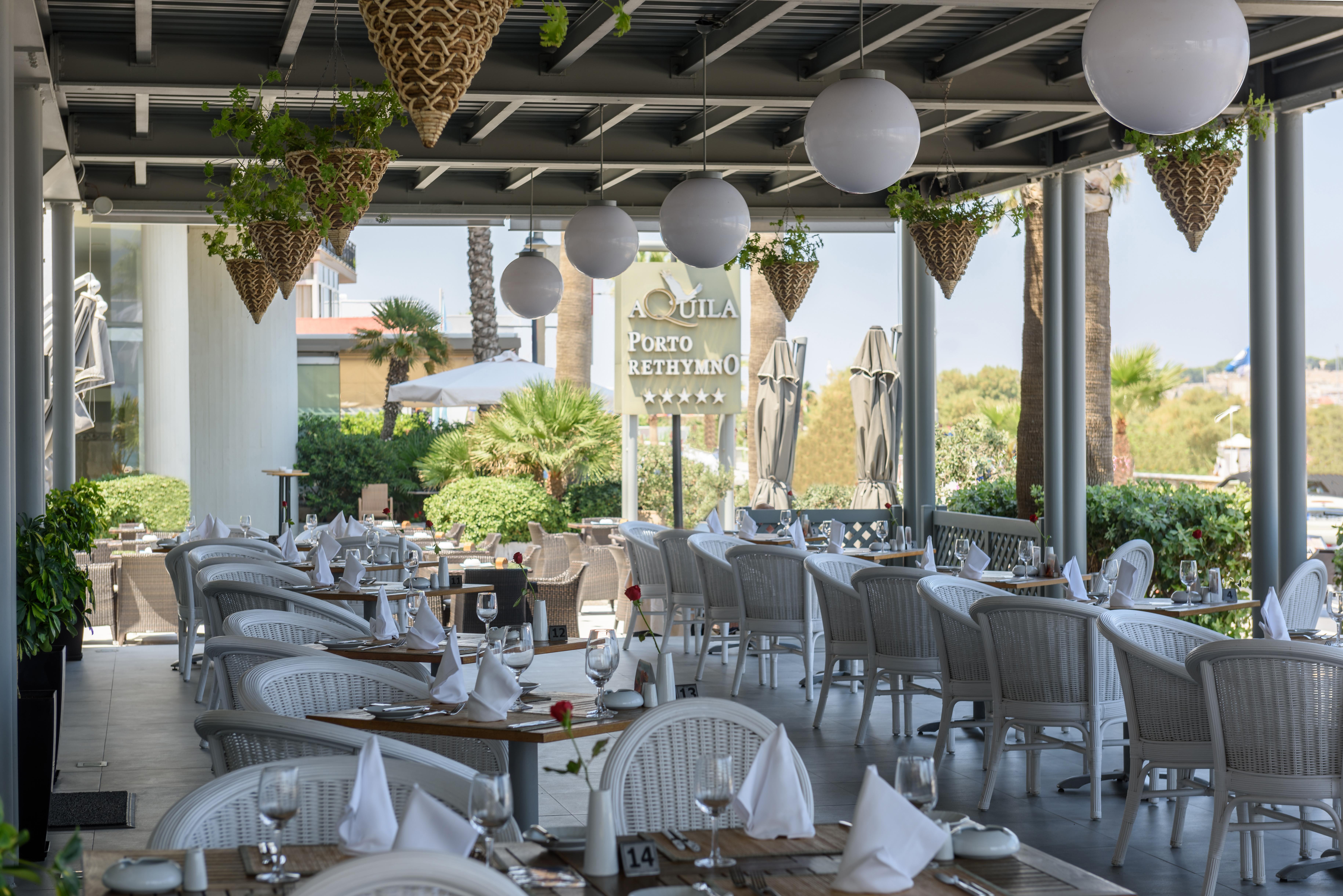 ホテル Aquila Porto Rethymno エクステリア 写真