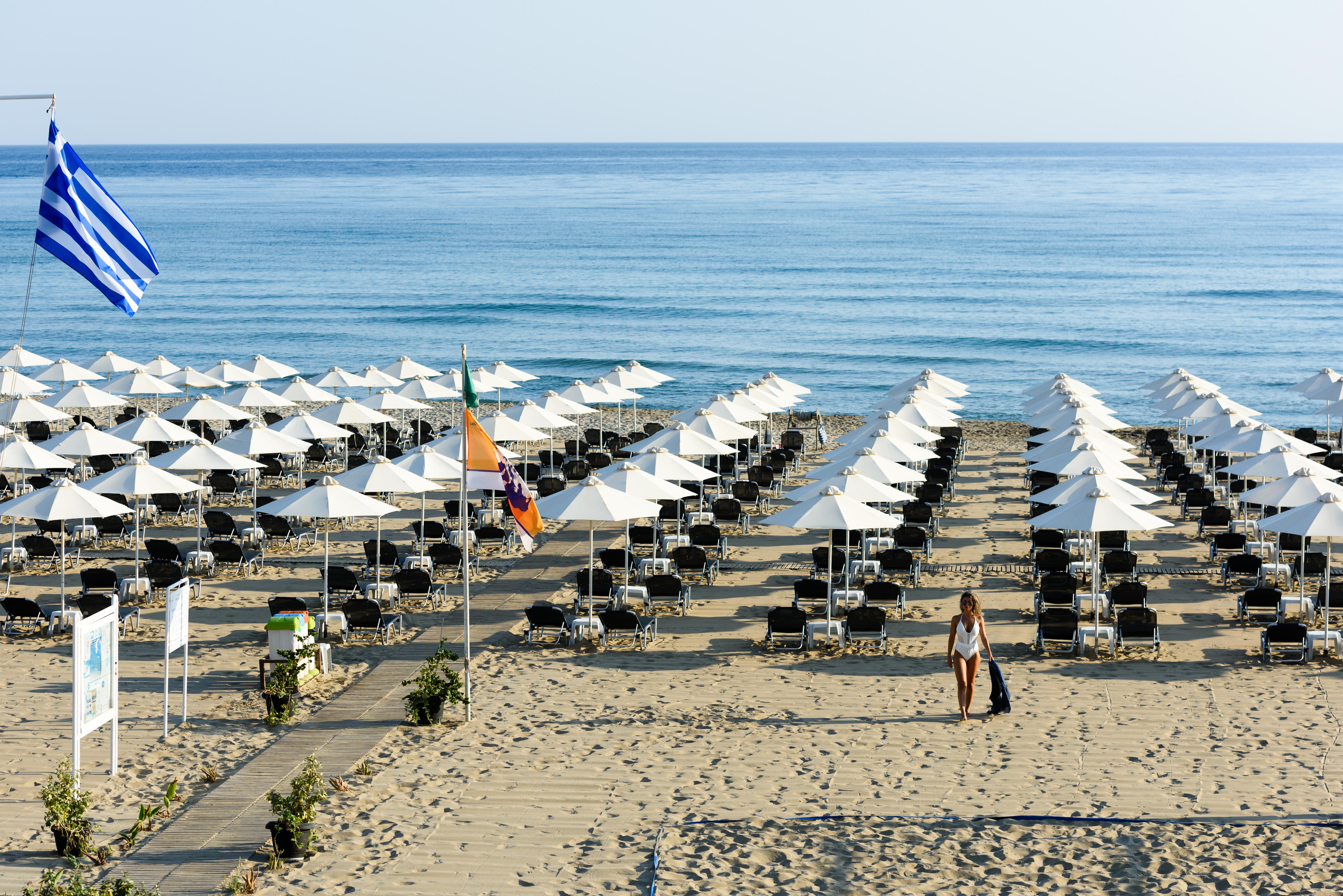 ホテル Aquila Porto Rethymno エクステリア 写真