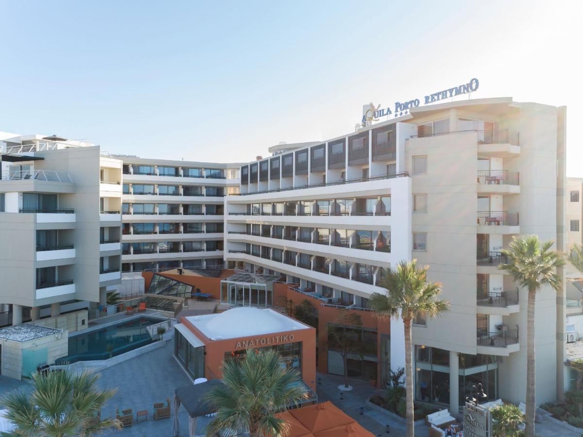 ホテル Aquila Porto Rethymno エクステリア 写真